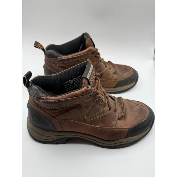 Mens Ariat All Terrain Boots Size 8.5 Work Wear Hiking - Picture 2 of 7